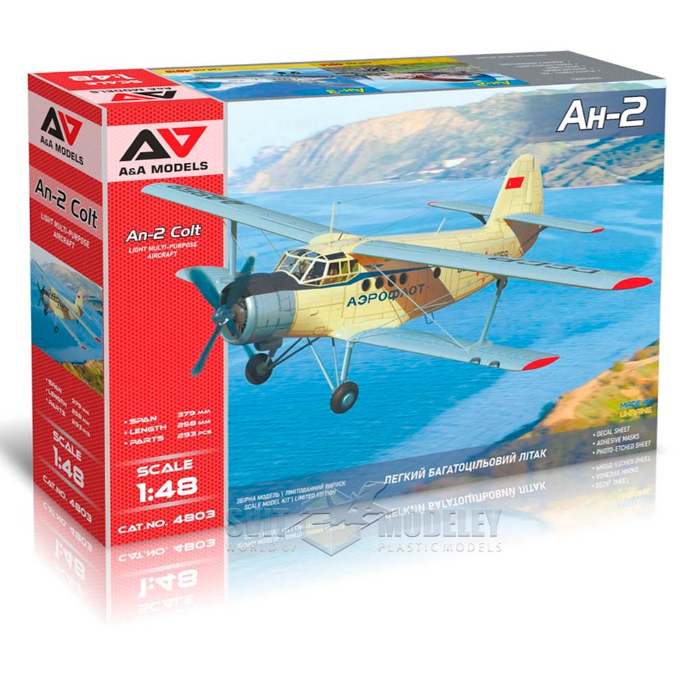 Antonov An-2 Colt 1/48 A&A Models 4803 | Svit Modeley
